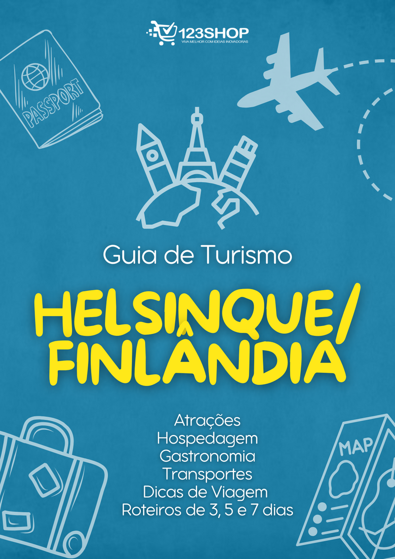 Guia de Turismo de Helsinque/Finlândia | loja123shop