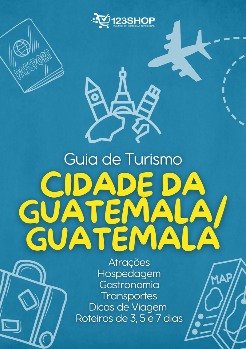 Guia de Turismo de Cidade Da Guatemala/Guatemala | loja123shop