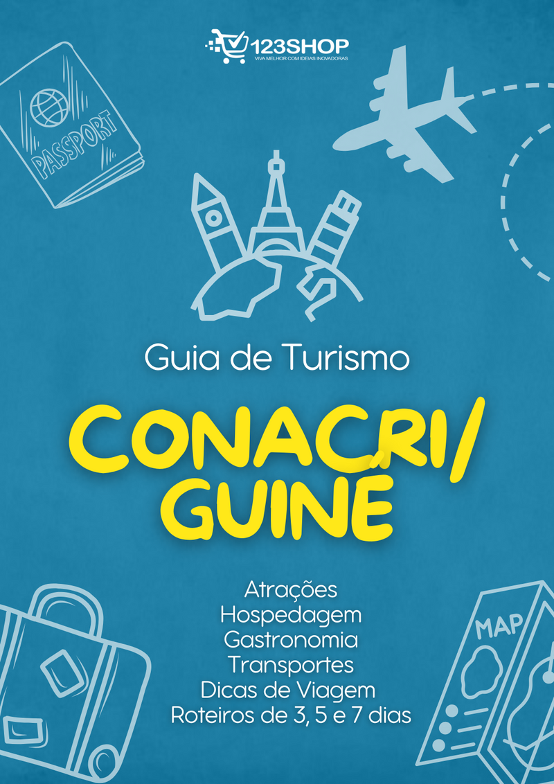 Guia de Turismo de Conacri/Guiné | loja123shop