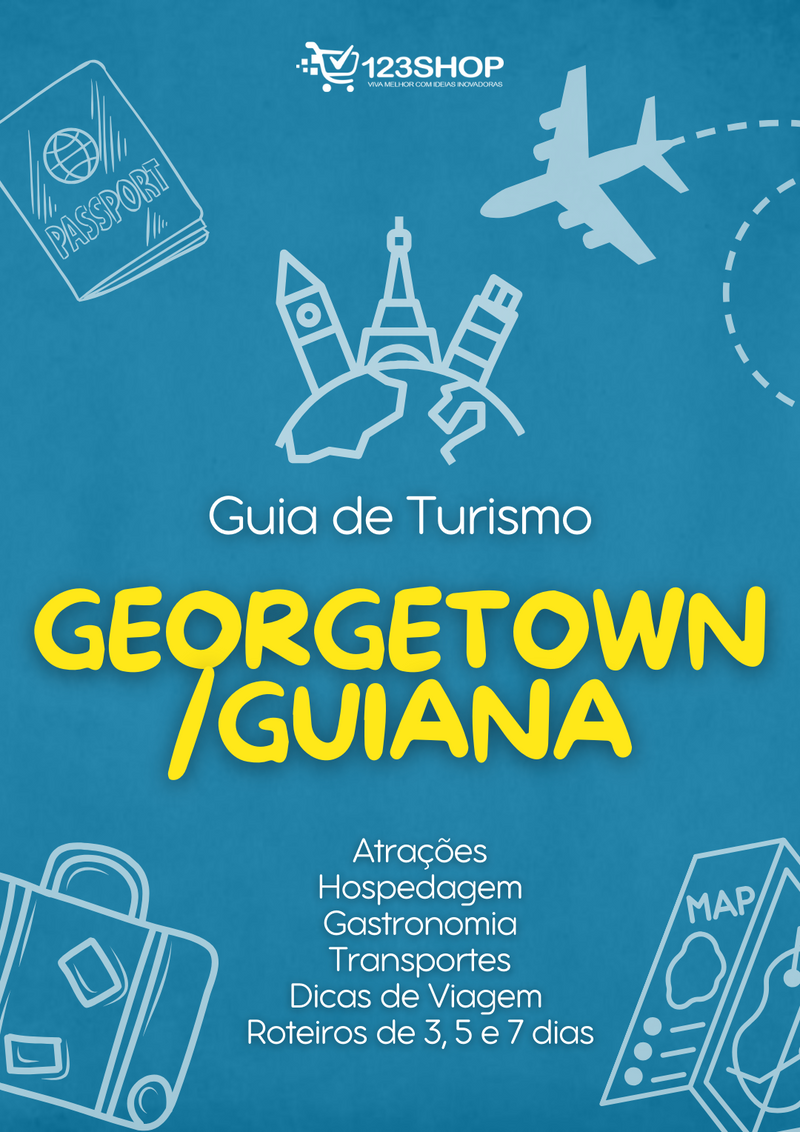 Guia de Turismo de Georgetown/Guiana | loja123shop