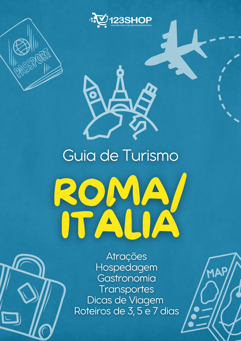 Guia de Turismo de Roma/Itália | loja123shop