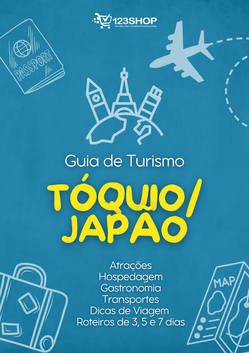 Guia de Turismo de Tóquio/Japão | loja123shop