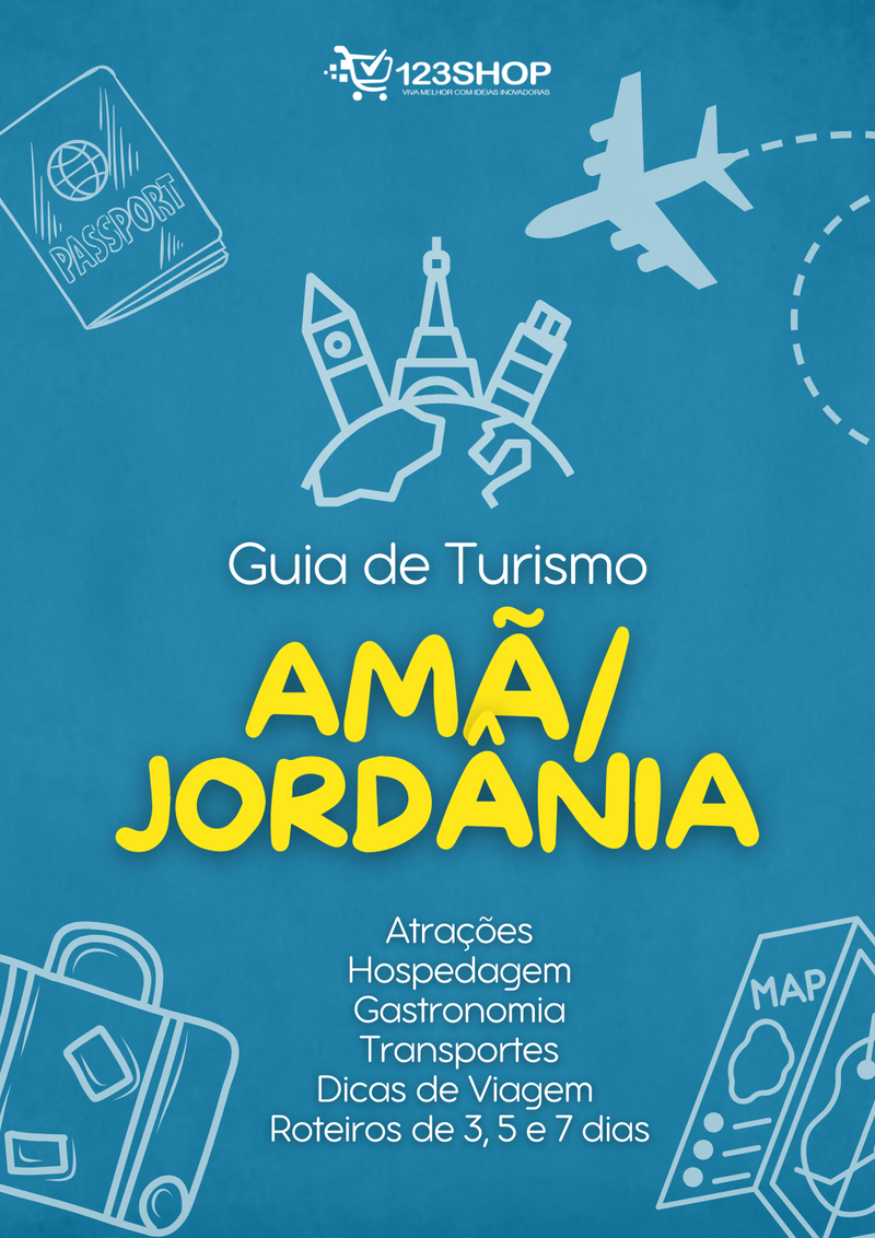 Guia de Turismo de Amã/Jordânia | loja123shop