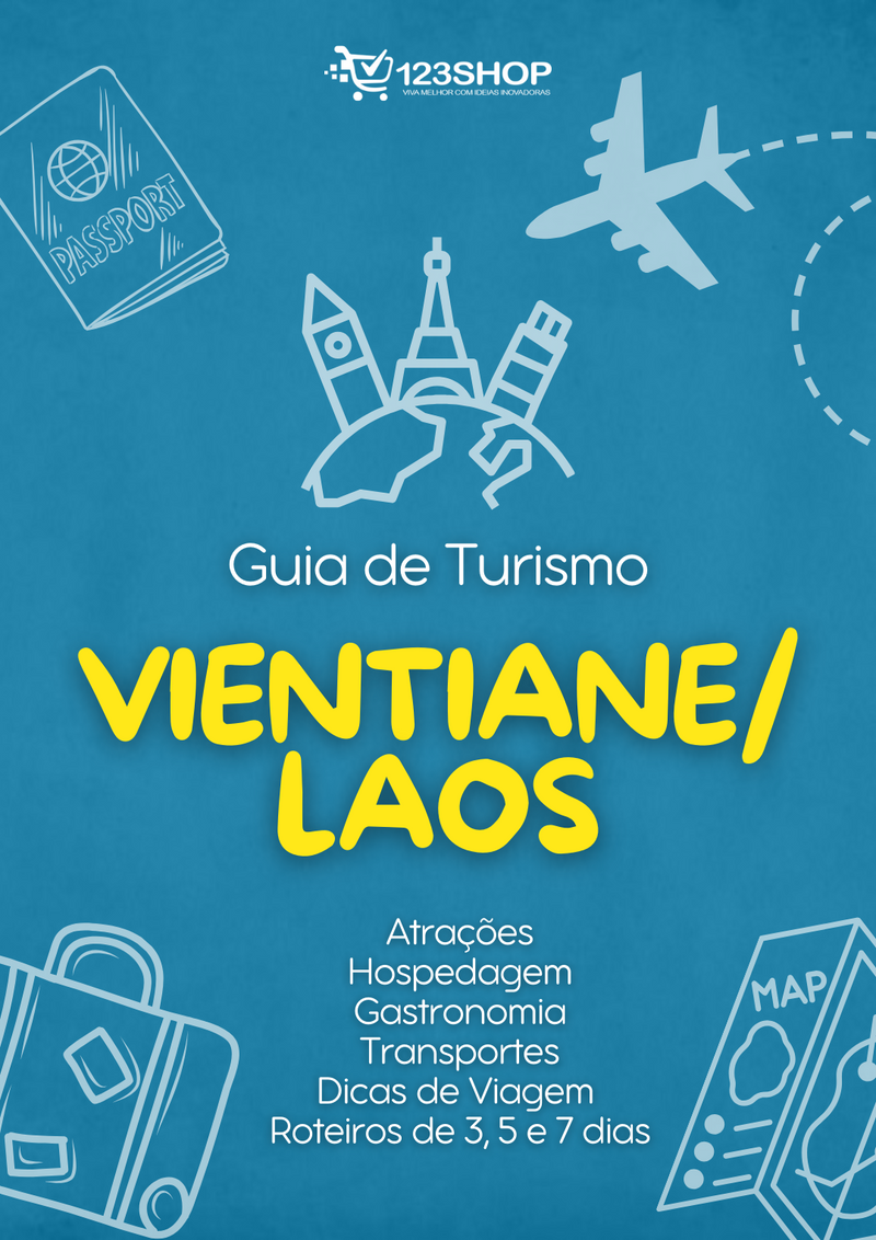 Guia de Turismo de Vientiane/Laos | loja123shop