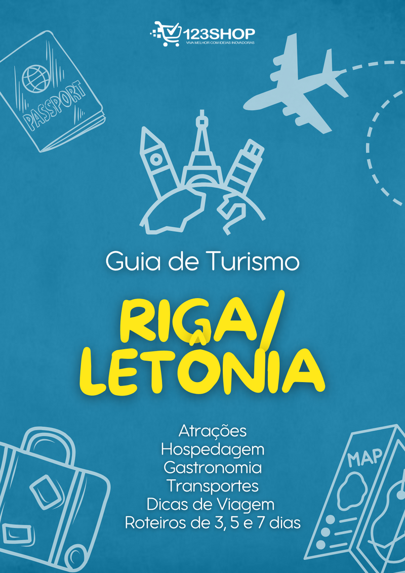 Guia de Turismo de Riga/Letônia | loja123shop