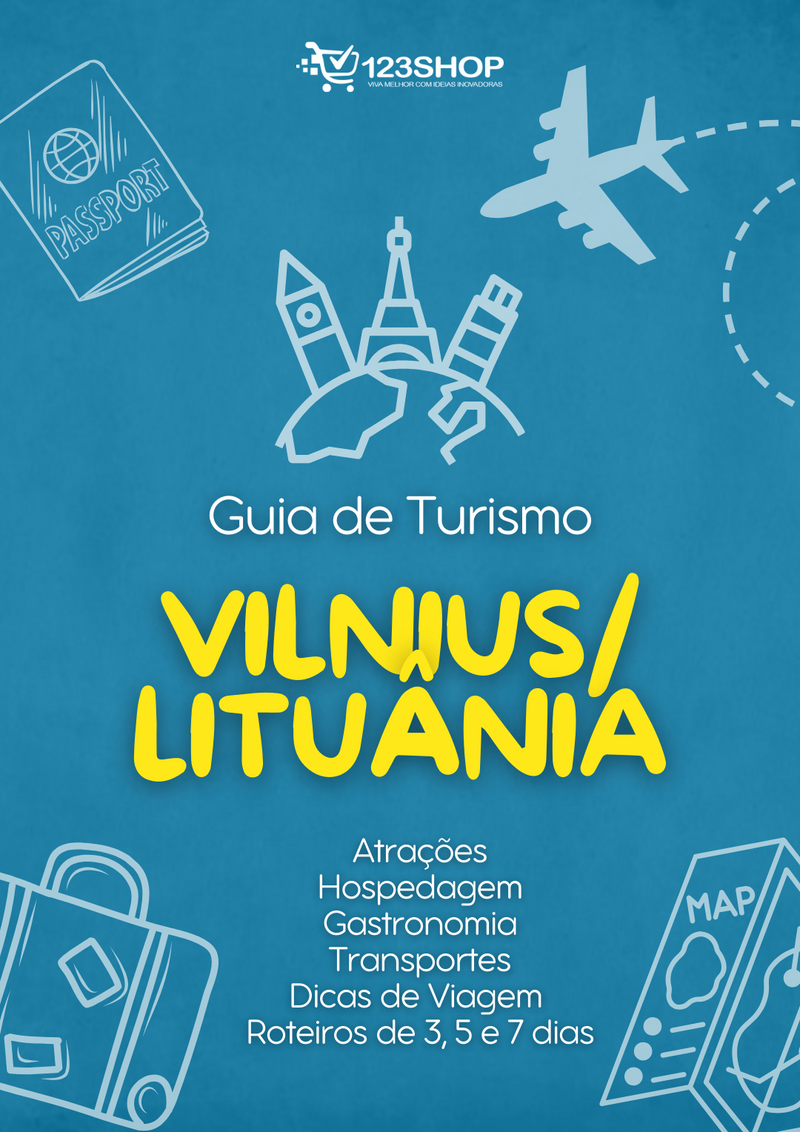 Guia de Turismo de Vilnius/Lituânia | loja123shop