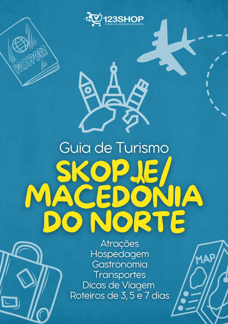 Guia de Turismo de Skopje/Macedônia Do Norte | loja123shop