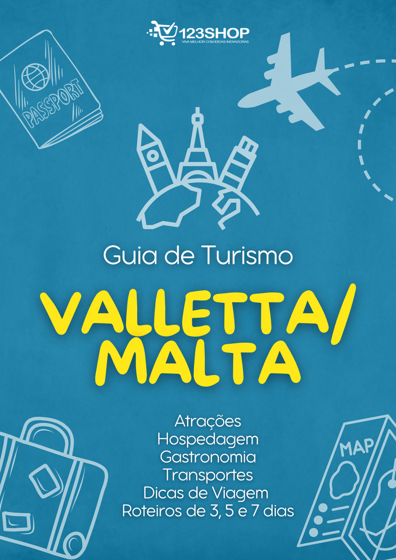 Guia de Turismo de Valletta/Malta | loja123shop