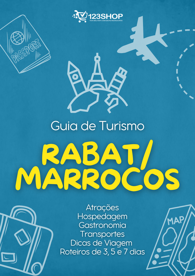 Guia de Turismo de Rabat/Marrocos | loja123shop