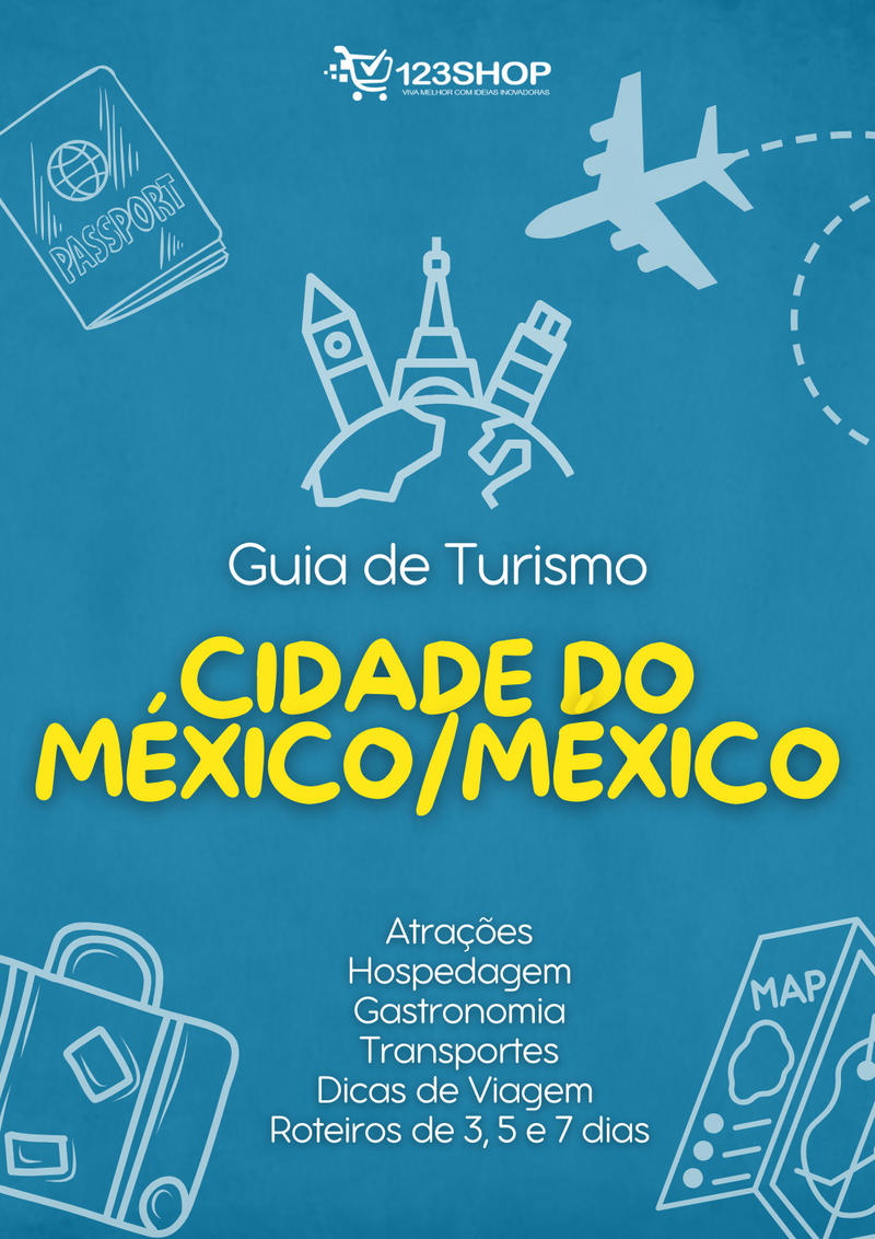 Guia de Turismo de Cidade Do México/México | loja123shop