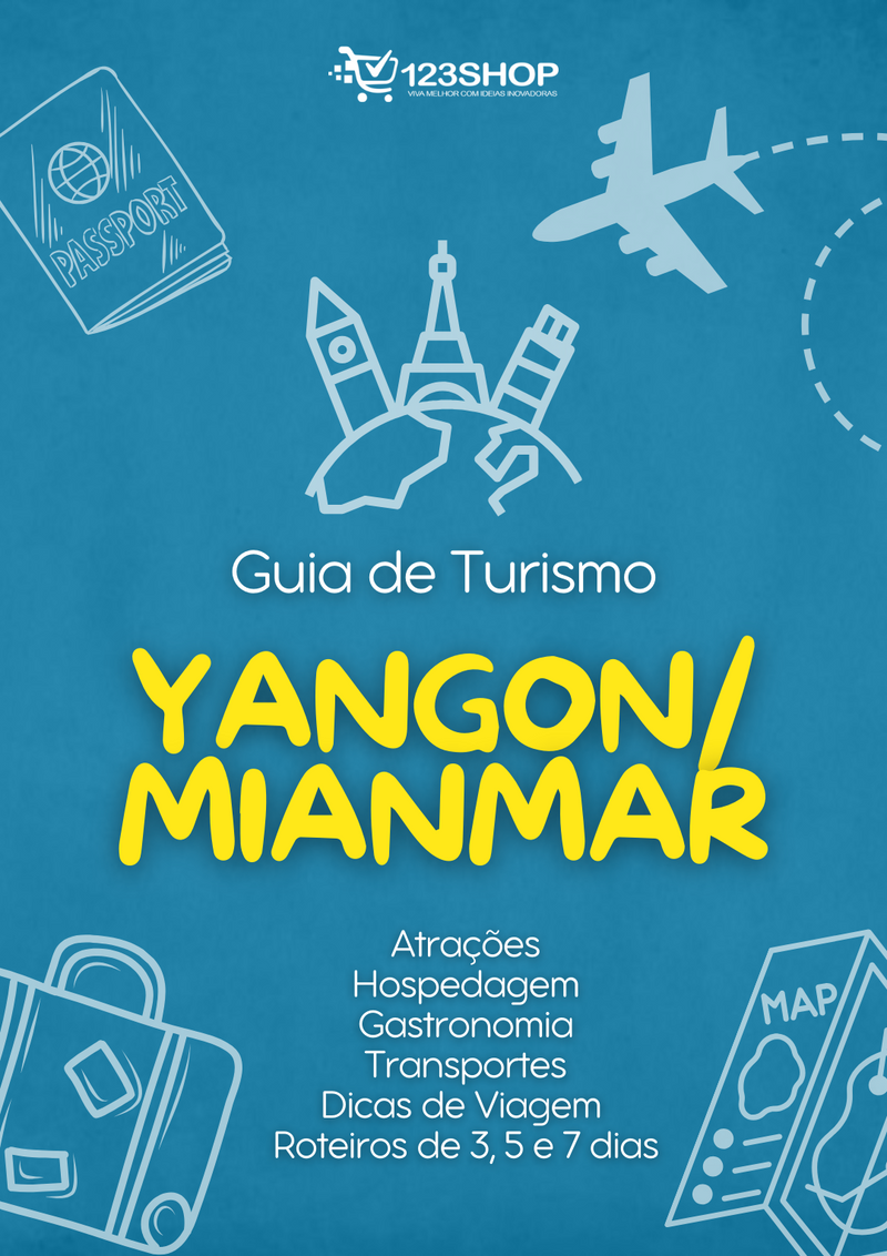 Guia de Turismo de Yangon/Mianmar | loja123shop