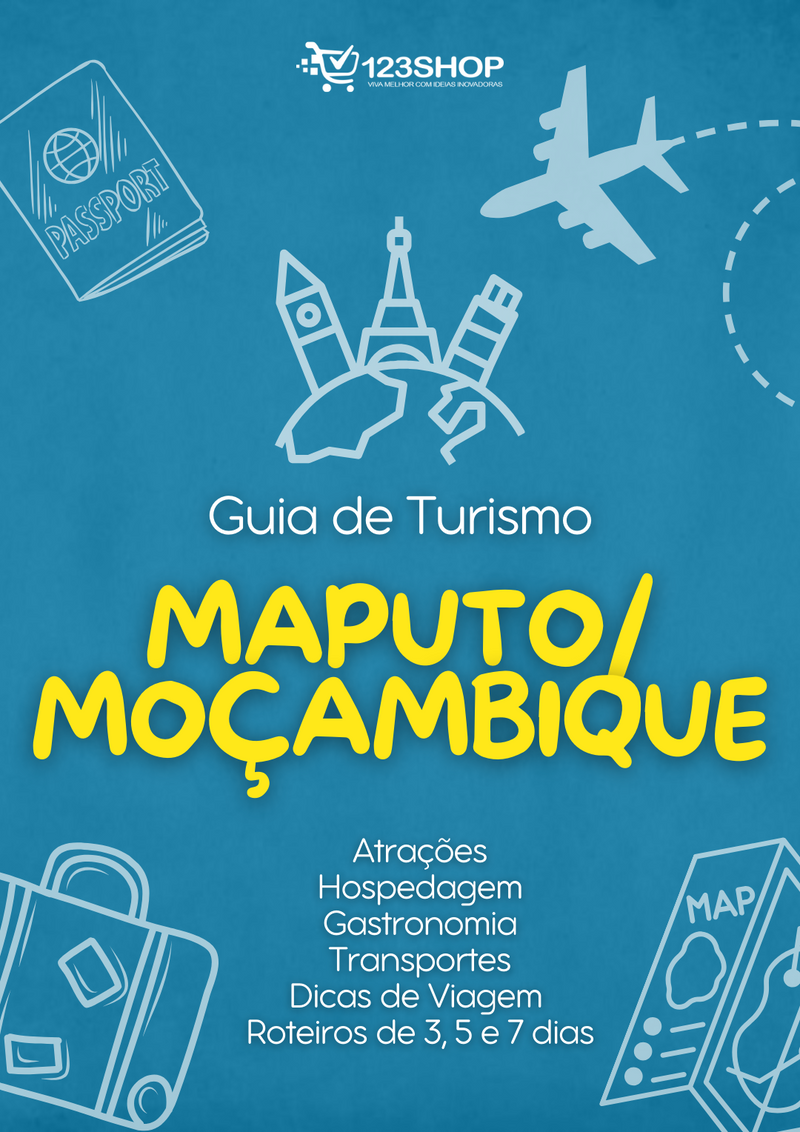 Guia de Turismo de Maputo/Moçambique | loja123shop