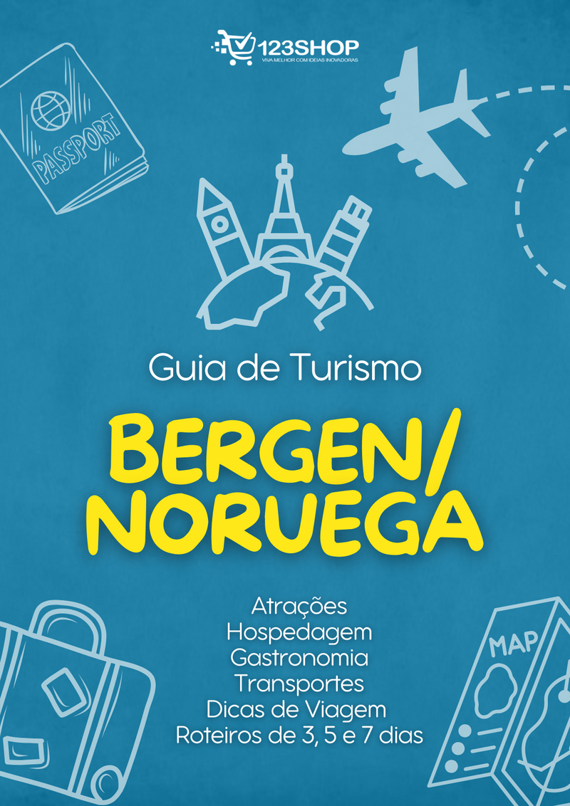 Guia de Turismo de Bergen/Noruega | loja123shop