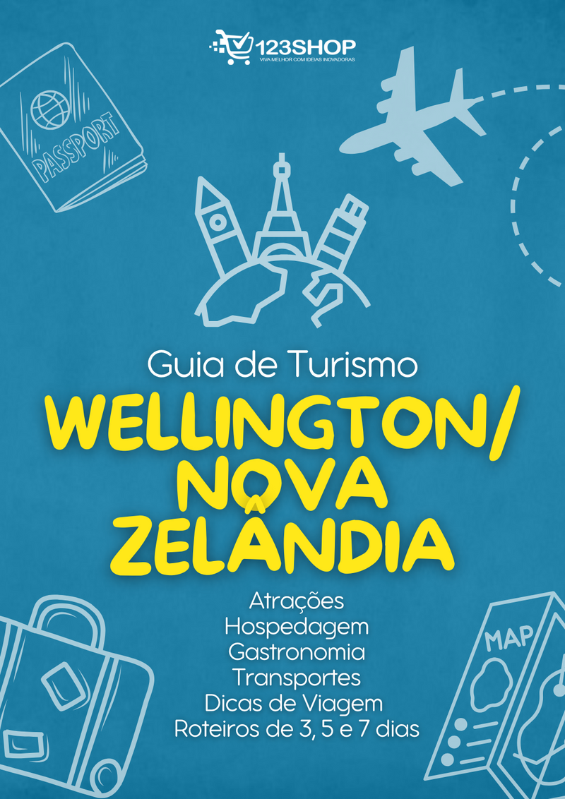 Guia de Turismo de Wellington/Nova Zelândia | loja123shop