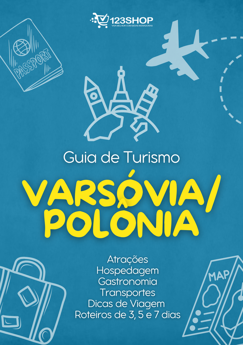 Guia de Turismo de Varsóvia/Polônia | loja123shop