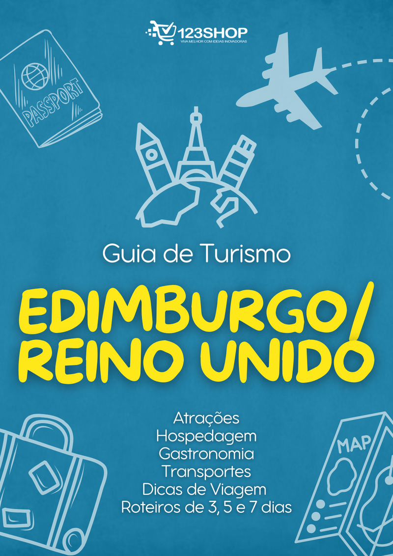 Guia de Turismo de Edimburgo/Reino Unido | loja123shop