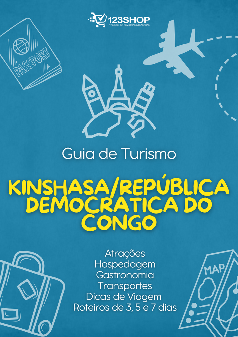 Guia de Turismo de Kinshasa/República Democrática Do Congo | loja123shop