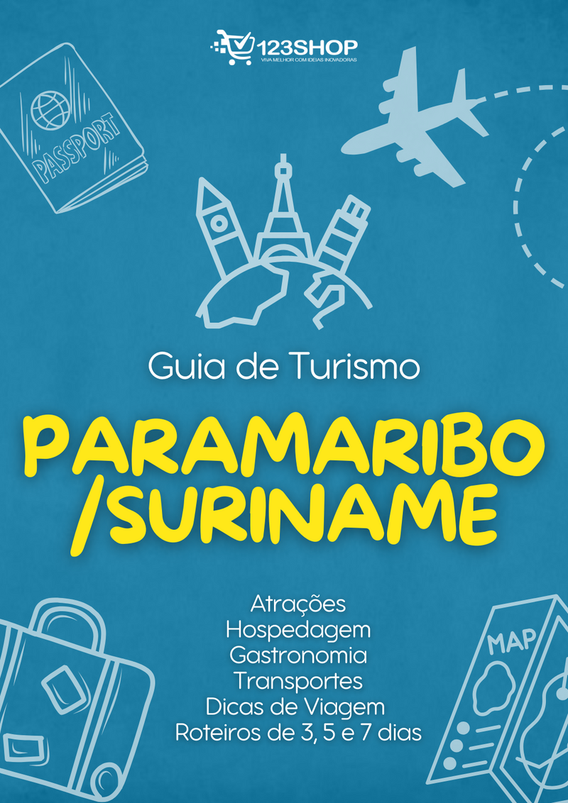 Guia de Turismo de Paramaribo/Suriname | loja123shop