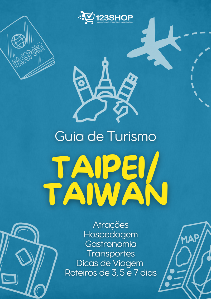 Guia de Turismo de Taipei/Taiwan | loja123shop