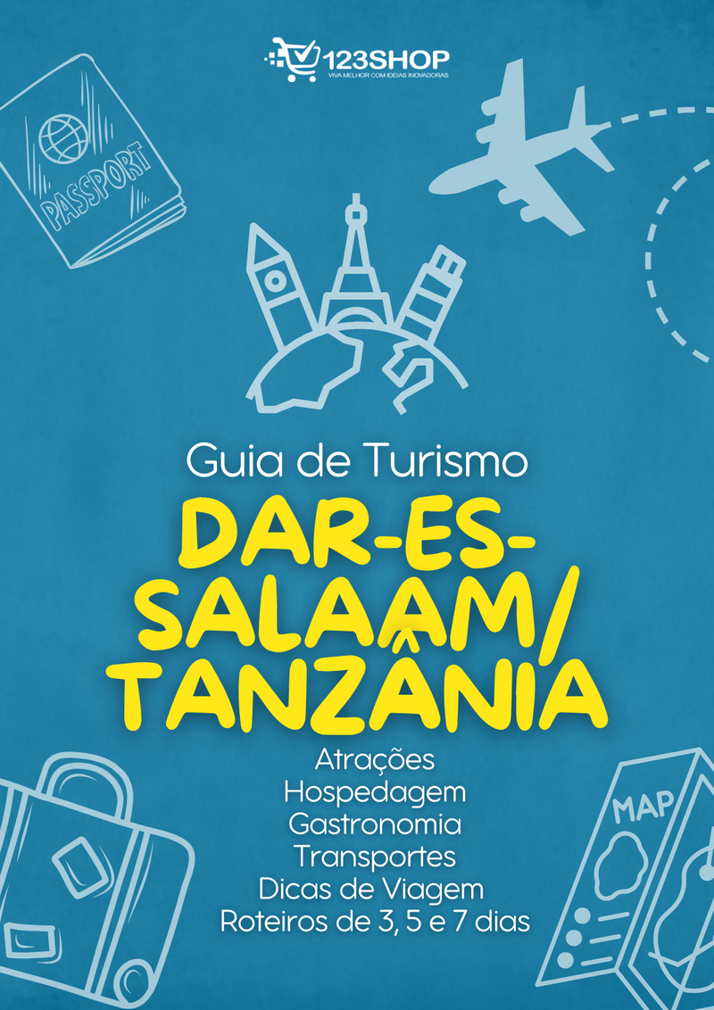 Guia de Turismo de Dar-Es-Salaam/Tanzânia | loja123shop