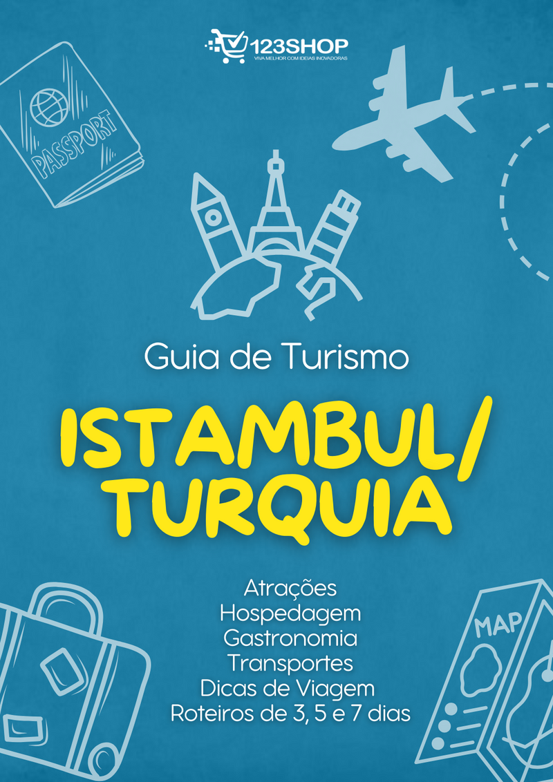 Guia de Turismo de Istambul/Turquia | loja123shop