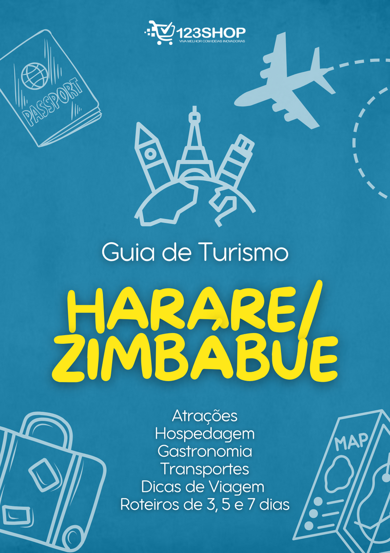 Guia de Turismo de Harare/Zimbábue | loja123shop