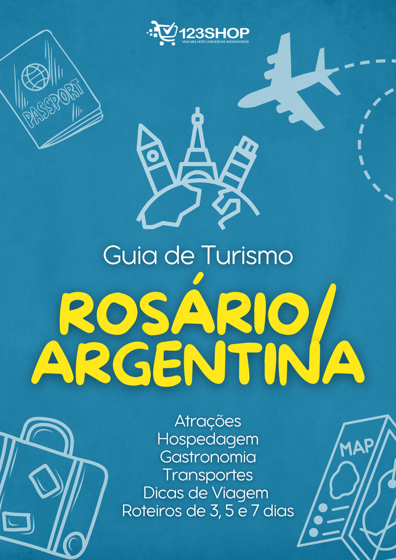 Guia de Turismo de Rosário/Argentina | loja123shop