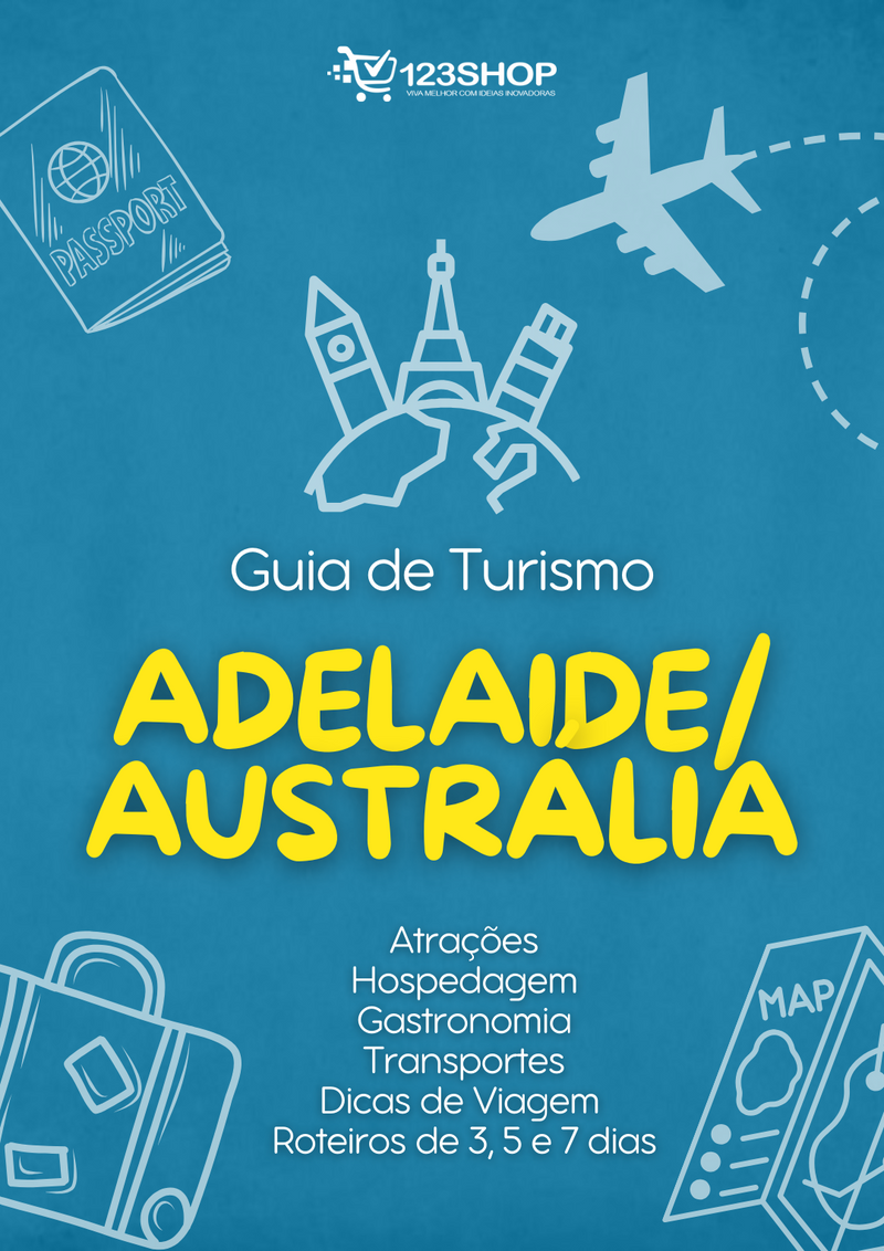 Guia de Turismo de Adelaide/Austrália | loja123shop