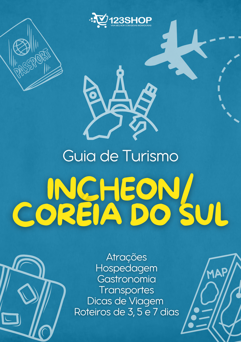 Guia de Turismo de Incheon/Coréia Do Sul | loja123shop