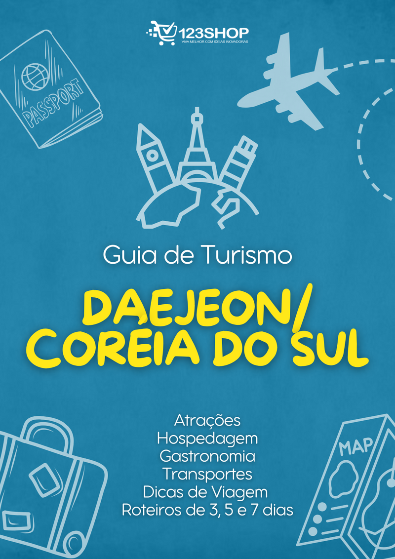 Guia de Turismo de Daejeon/Coréia Do Sul | loja123shop