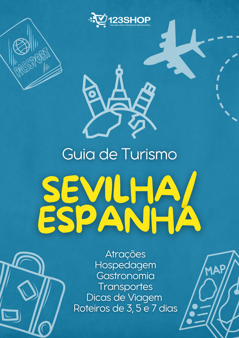 Guia de Turismo de Sevilha/Espanha | loja123shop