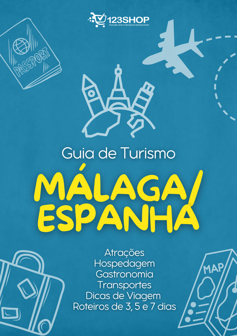 Guia de Turismo de Málaga/Espanha | loja123shop