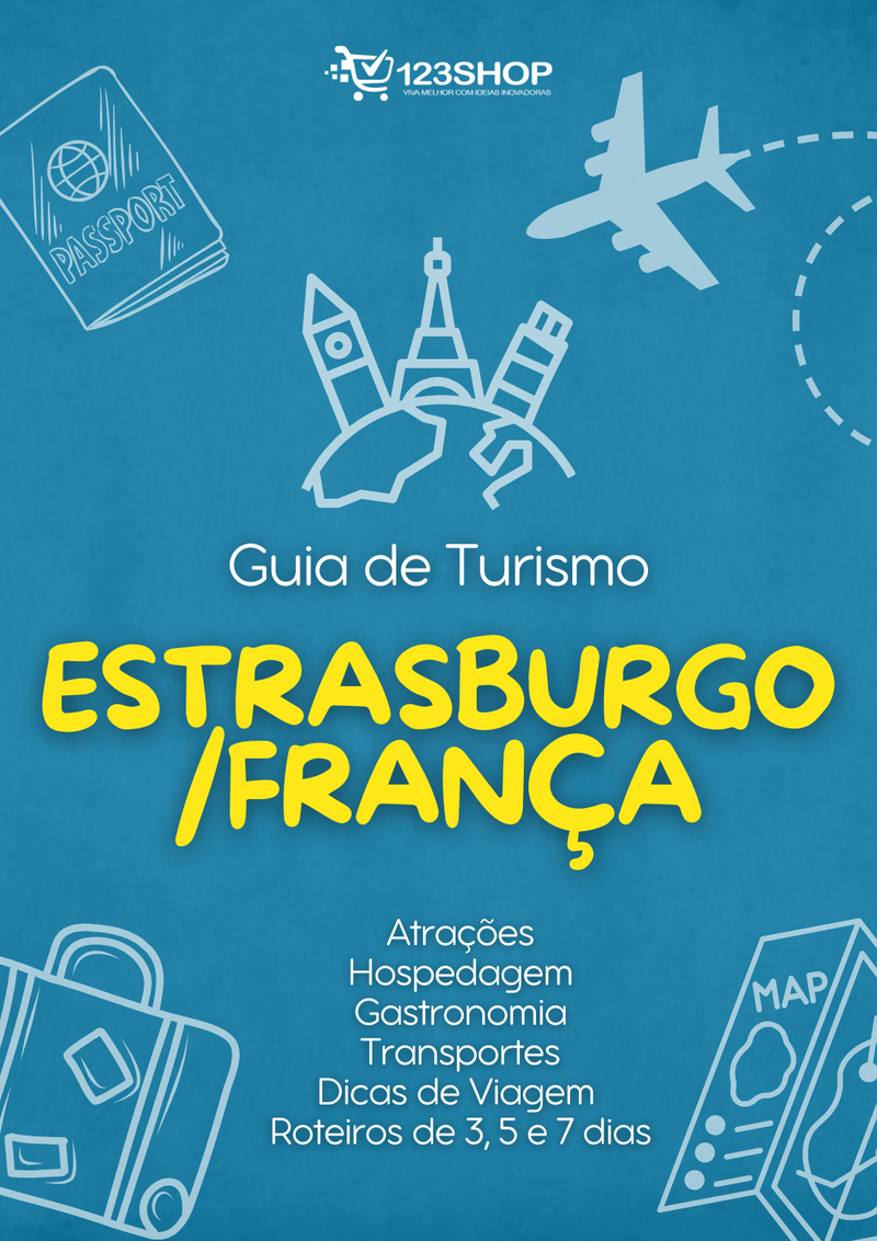 Guia de Turismo de Estrasburgo/França | loja123shop