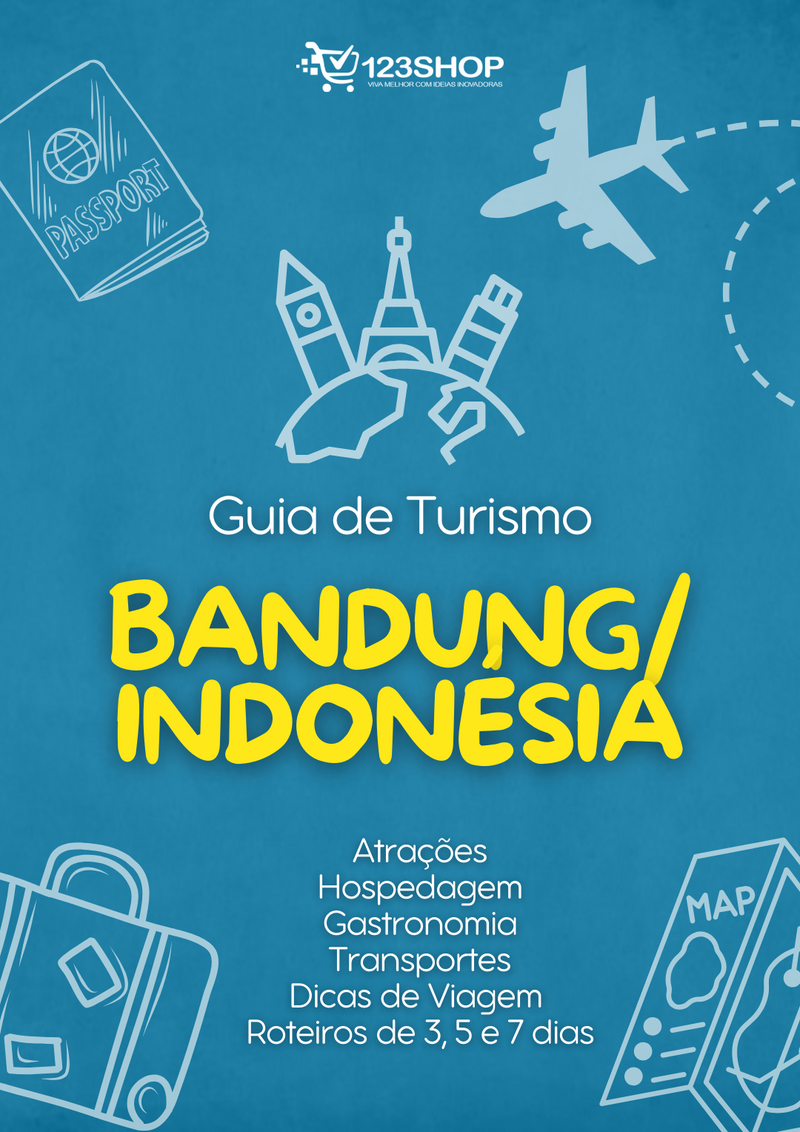 Guia de Turismo de Bandung/Indonésia | loja123shop