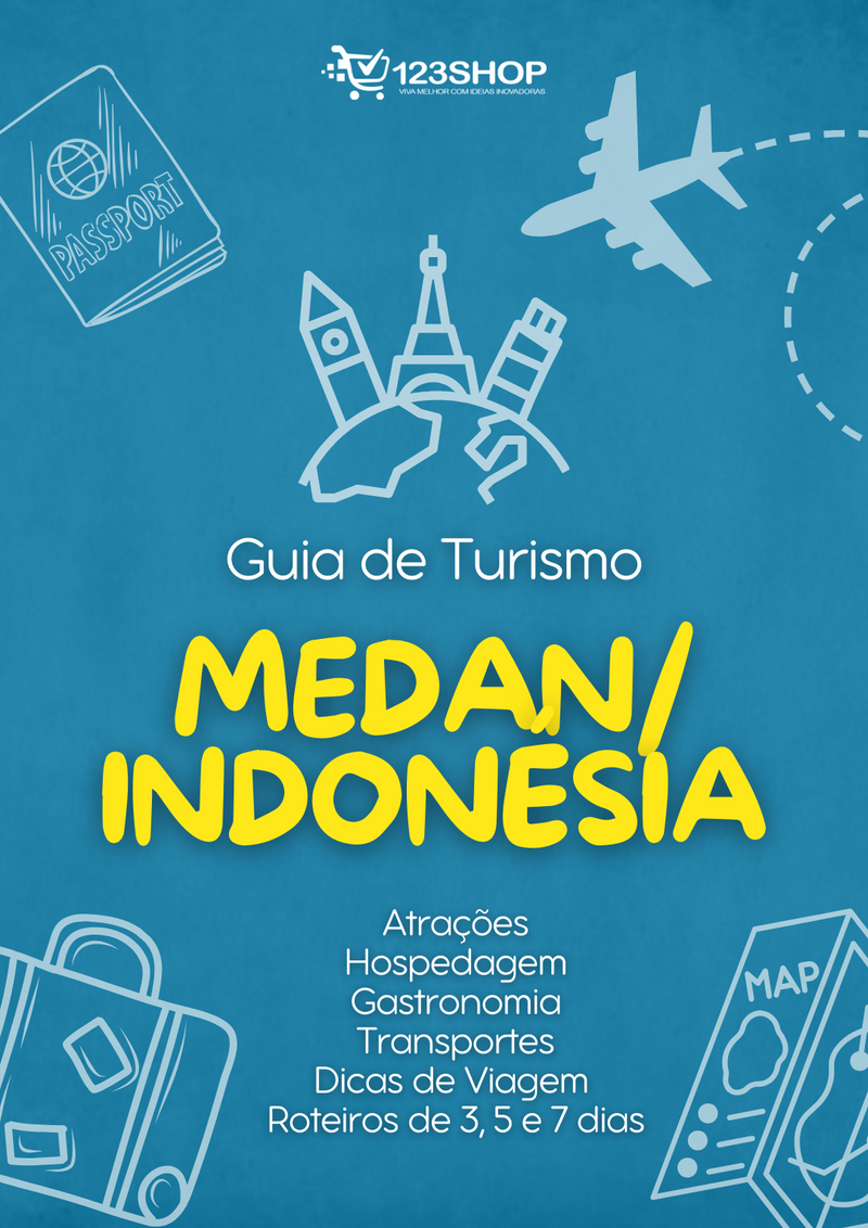 Guia de Turismo de Medan/Indonésia | loja123shop