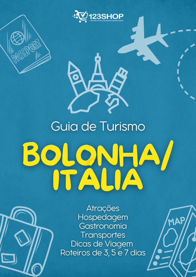 Guia de Turismo de Bolonha/Itália | loja123shop