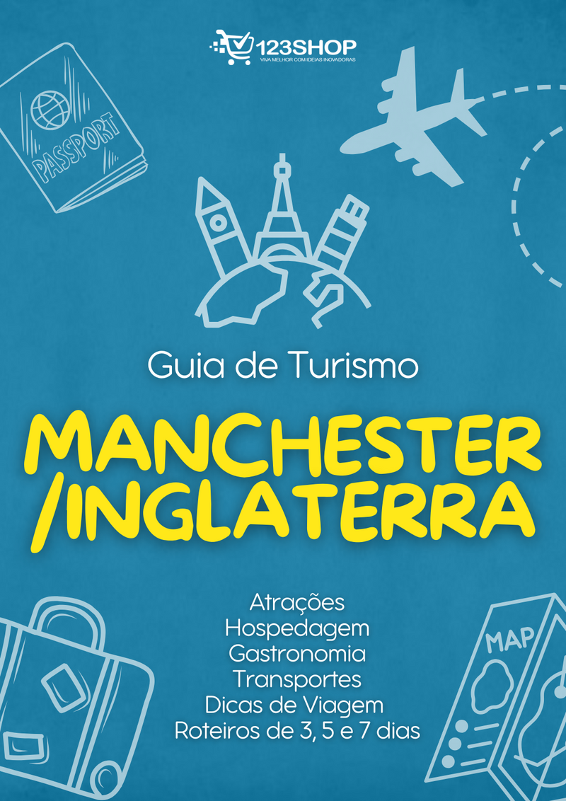 Guia de Turismo de Manchester/Inglaterra | loja123shop