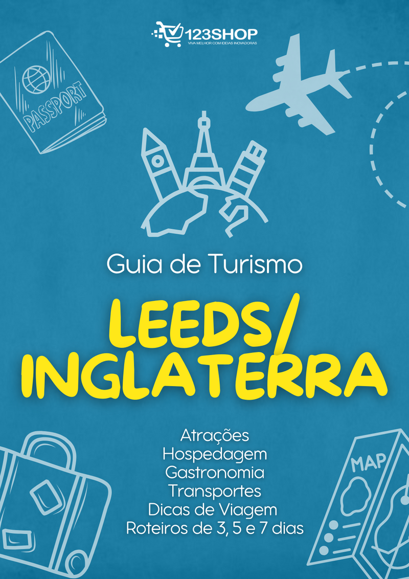 Guia de Turismo de Leeds/Inglaterra | loja123shop