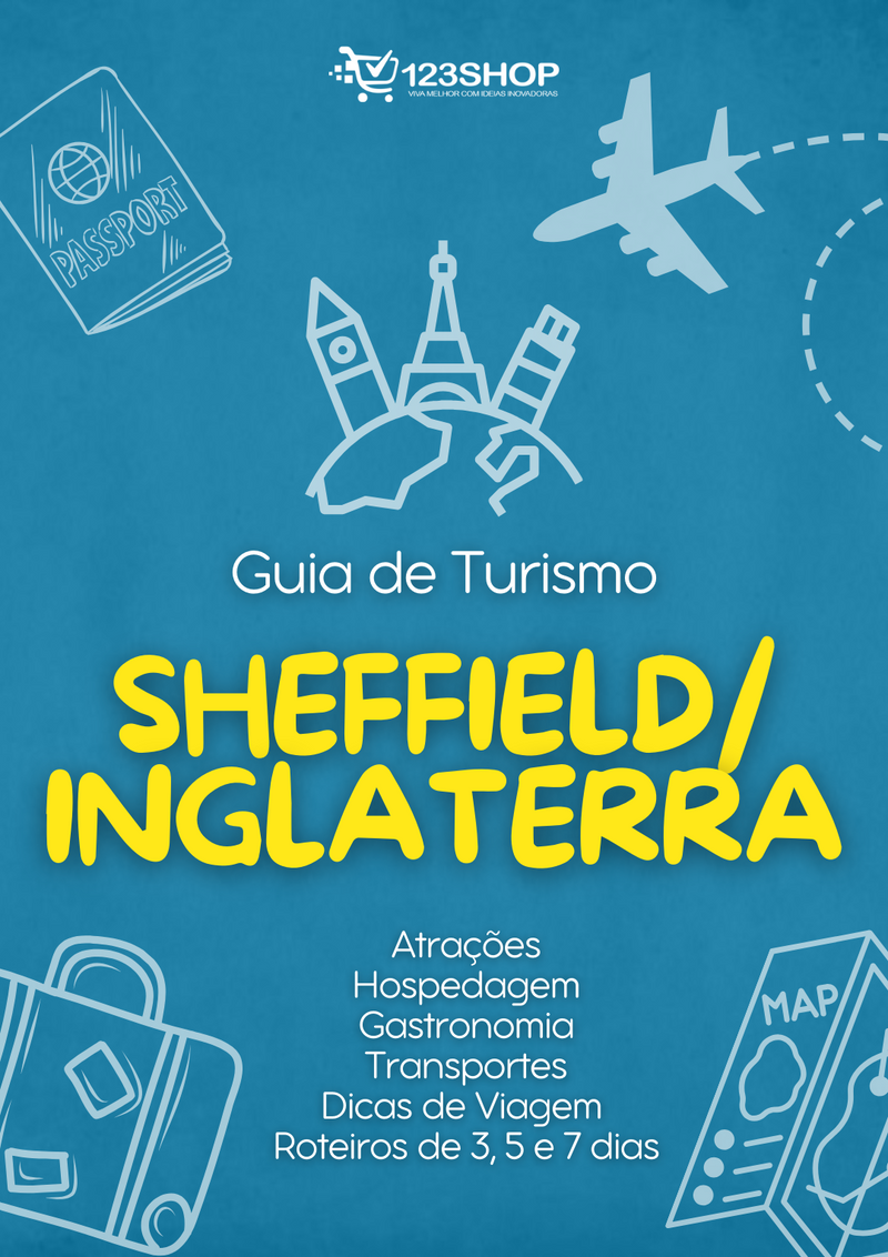 Guia de Turismo de Sheffield/Inglaterra | loja123shop