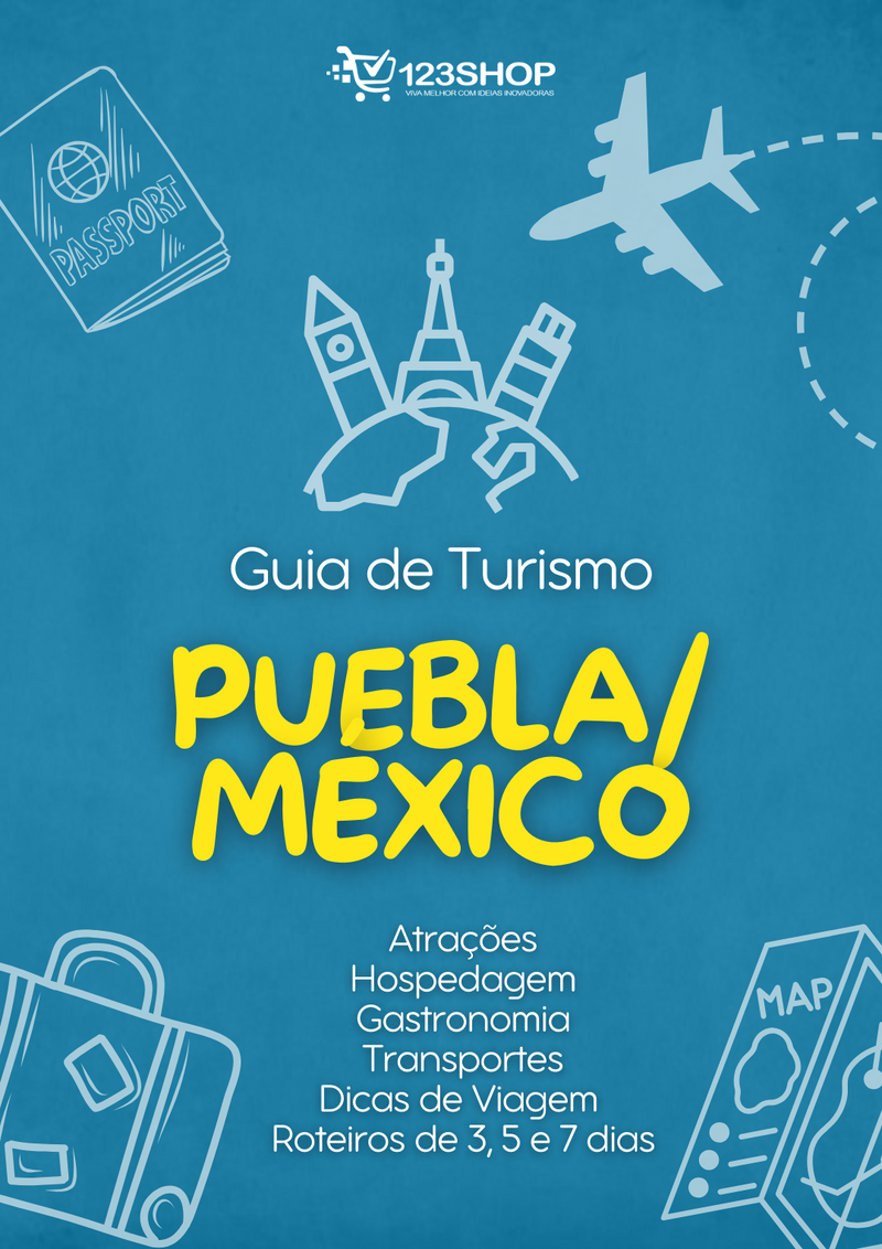 Guia de Turismo de Puebla/México | loja123shop