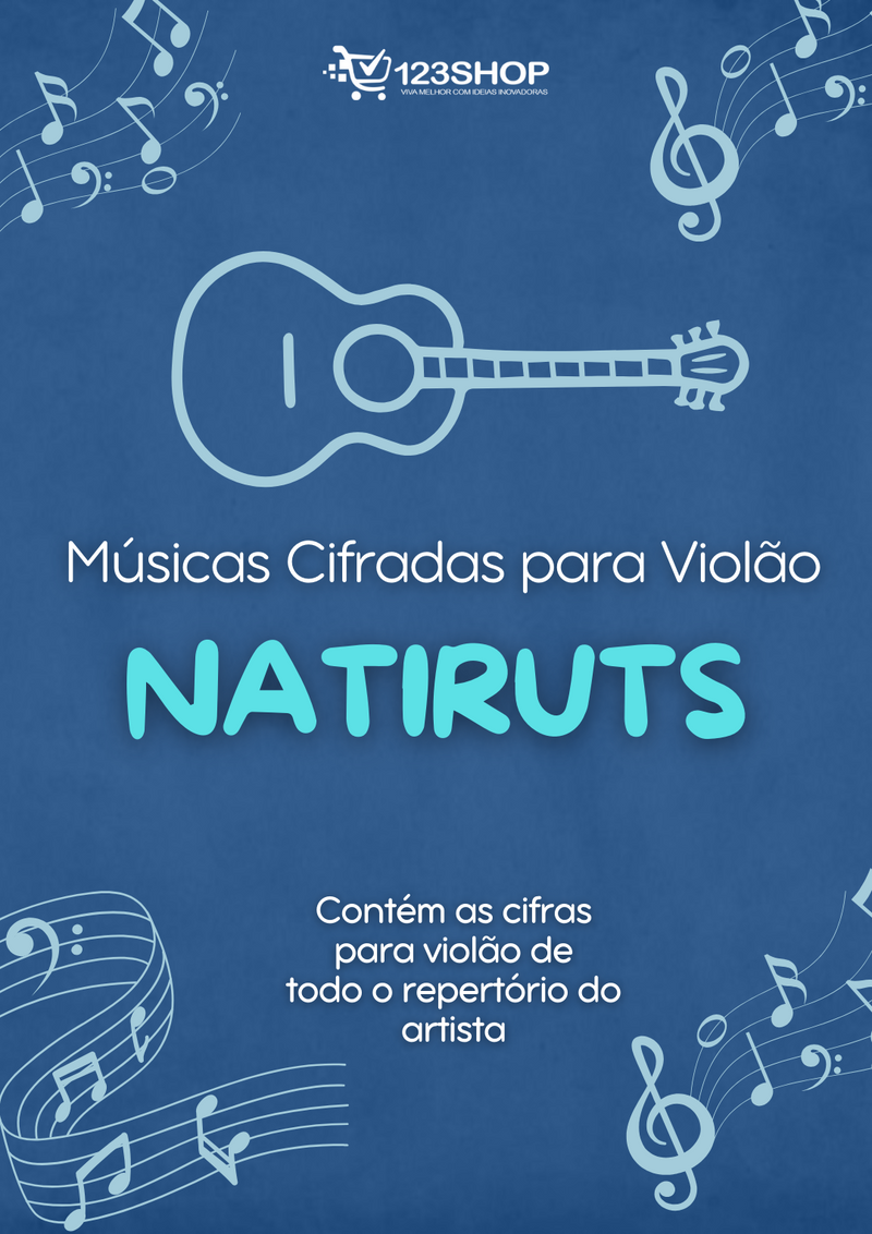 Ebook de Cifras para Violão de Natiruts | loja123shop