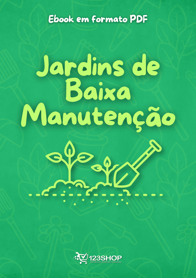 Ebook Jardins De Baixa Manutenção | loja123shop