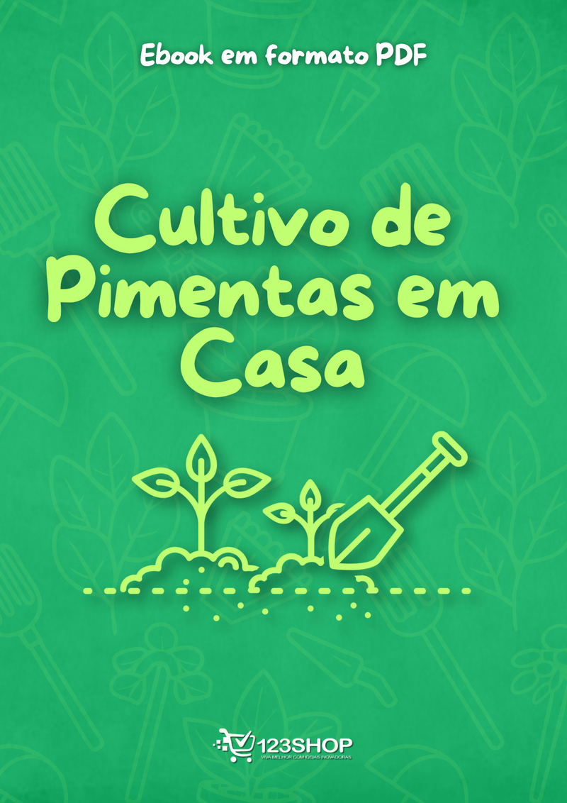 Ebook Cultivo De Pimentas Em Casa | loja123shop