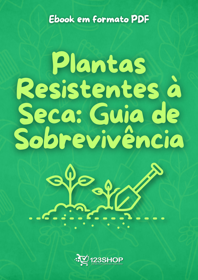 Ebook Plantas Resistentes À Seca: Guia De Sobrevivência | loja123shop