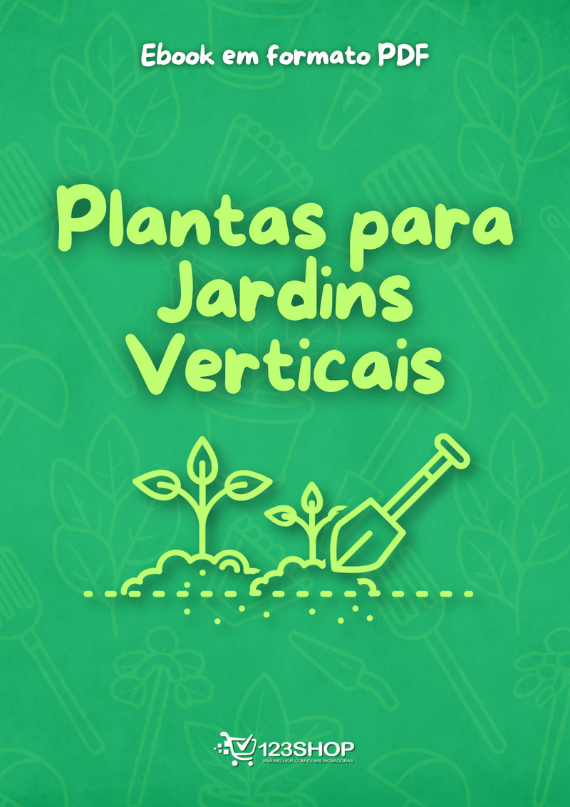 Ebook Plantas Para Jardins Verticais | loja123shop