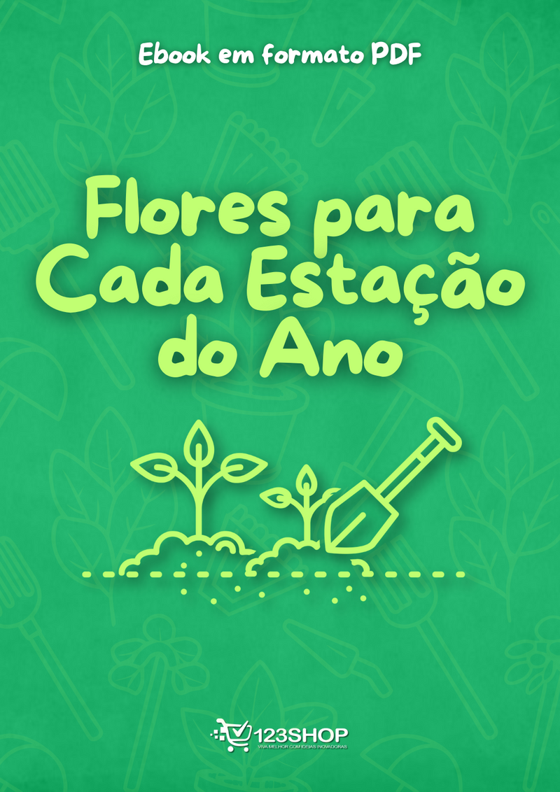 Ebook Flores Para Cada Estação Do Ano | loja123shop