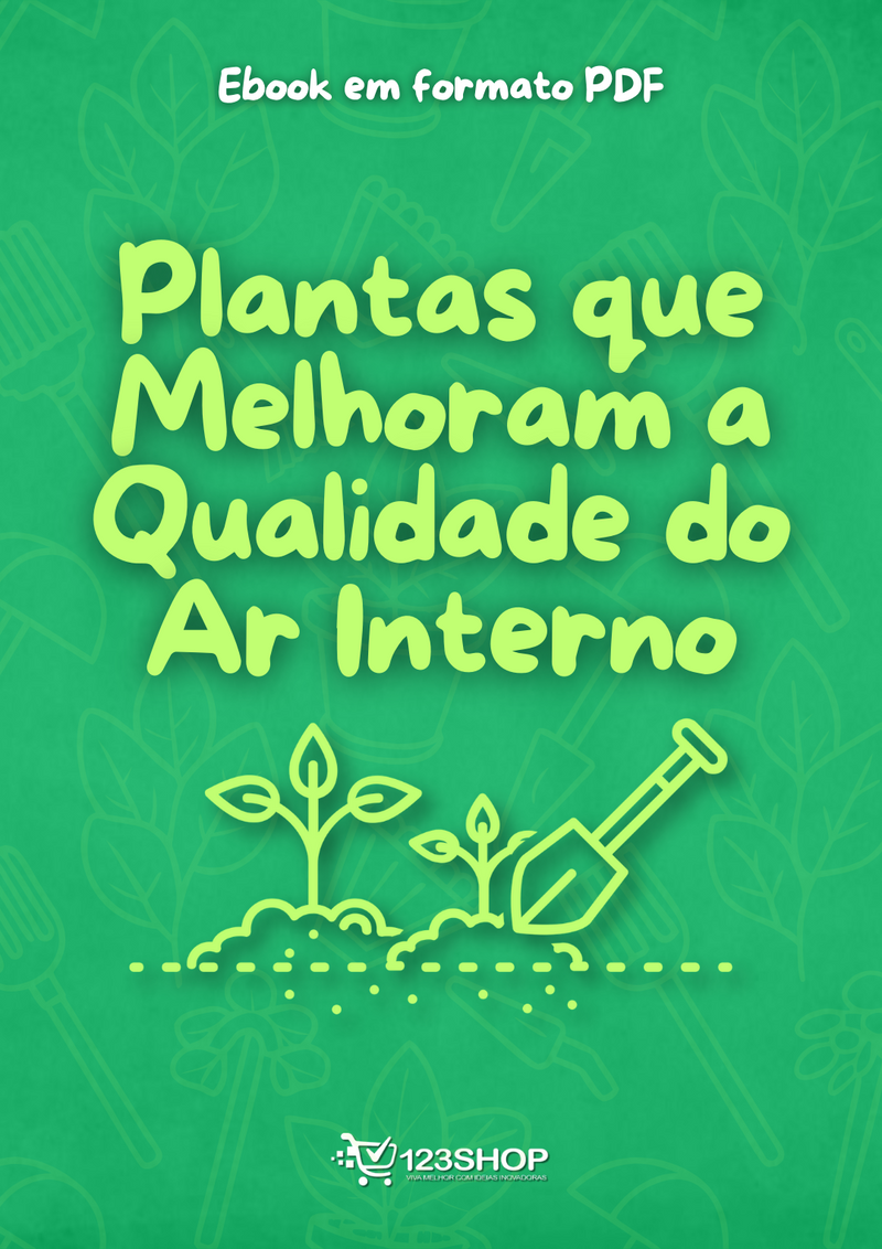 Ebook Plantas Que Melhoram A Qualidade Do Ar Interno | loja123shop