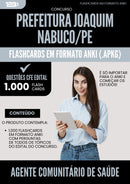 Flashcards para Concurso Agente Comunitario De Saude da Prefeitura Joaquim Nabuco Pe 2024 - 1.000 Flashcards de Acordo com Edital