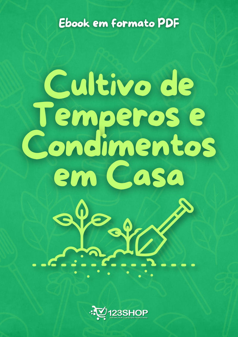 Ebook Cultivo De Temperos E Condimentos Em Casa | loja123shop