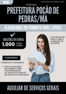 Flashcards para Concurso Aux Servicos Gerais Prefeitura da Prefeitura Pocao De Pedras Ma 2024 - 1.000 Flashcards de Acordo com Edital